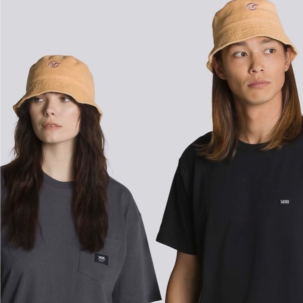 Vans X Karina Rozunko Orange Cream Bucket Hat